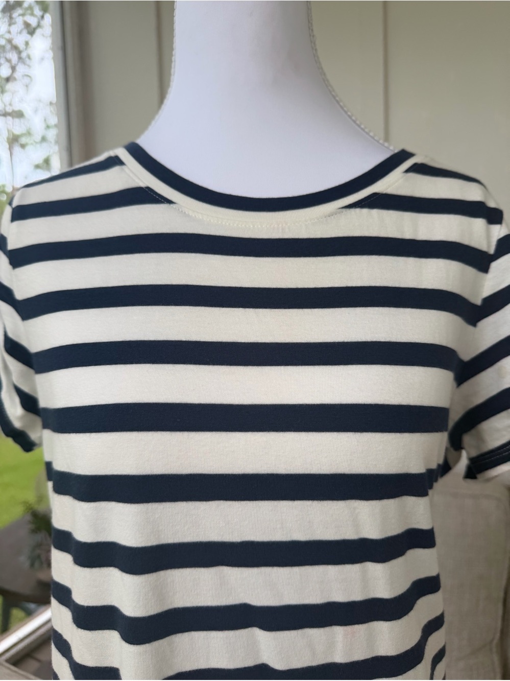 Sanctuary Navy and White Striped Crewneck Dress - Picture 4 of 8